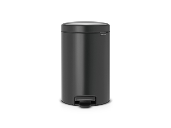 Picture of BRABANTIA atkritumu tvertne ar pedāli NewIcon  12L  Confident Grey 233487