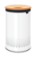 Picture of BRABANTIA Laundry Bin veļas grozs  60l   Cork Lid - White 104404