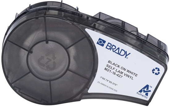 Picture of Brady M21-18-427 etykiet do nadruku Biay Samoprzylepne etykiety do drukowania