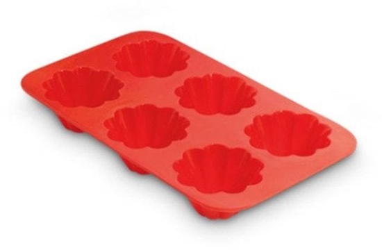Picture of Briosette form 6 pcs. silicone Juliette 17x29x3 8cm 8006043690347
