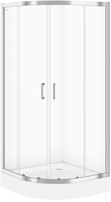 Изображение Brodzik S601-110 SET B91 KABINA ZIP PӣOKRAG?A 90X190 SZK?O TRANSP ( S154-002 )  +  BRODZIK TAKO 90X16 ( S204-004 )  // KNC.ZIP-90-Pӣ+BRODZIK