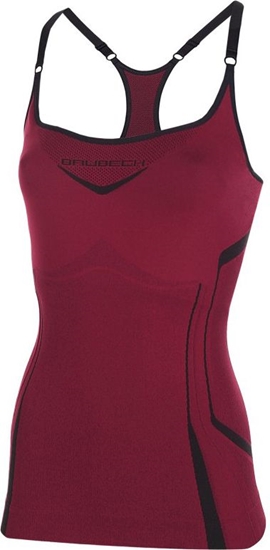 Picture of Brubeck Bezrkawnik damski FITNESS z topem r.M fuksja (CM10070)