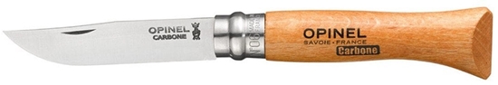 Picture of Brzytwa Opinel N6 Stal wglowa drewno bukowe 7 cm