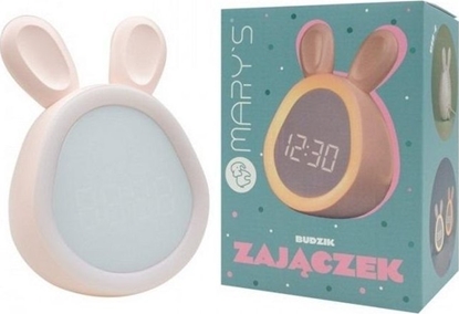 Picture of Budzik zajczek róowy