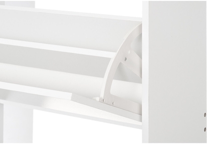 Attēls no CABINET SHOE WHITE 60X24X80CM 4LIVING