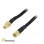 Изображение Cable | 50? | 2m | RP-SMA male,RP-SMA female | black | straight