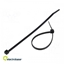 Picture of Cable tie; L: 140mm; W: 3.6mm; polyamide; 177N; black; ¨max: 33mm