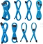 Picture of CableMod C-Series Pro ModMesh Sleeved 12V-2x6 12VHPWR Dual StealthSense Cable Kit for Corsair RMi, RMx (Black Label) - hell blau