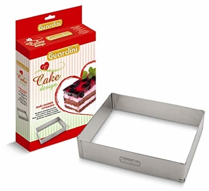 Изображение Cake ring rectangular with variable size 18x27 5x5cm33x52 5x5cm 8006043001518