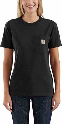 Изображение Carhartt Koszulka Carhartt WK87 Workwear Pocket Black