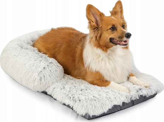 Picture of Cats Collection BEST FRIENDS LEGOWISKO CRATE MAT BOLSTER  75x43cm FROST