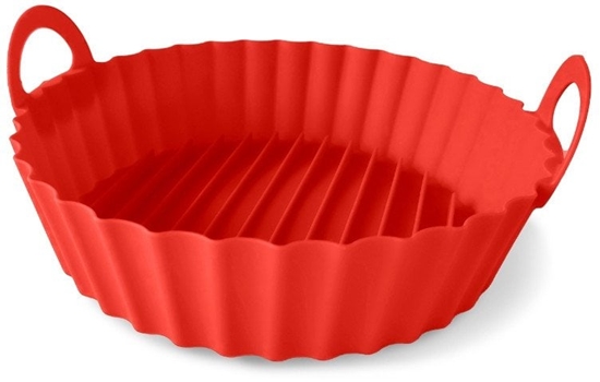 Picture of Cepsanas forma apala ar rokturiem silikona Air Fryer O22x5 8cm 8006043024463