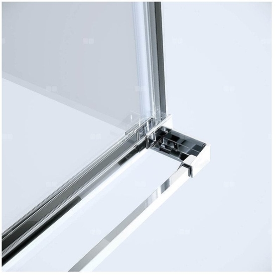 Picture of Cersanit (czci zamienne - kabiny prysznicowe) LISTWA PROGOWA CREA ZAWIAS 100/120 WRAZ Z PLASTIKOWYMI EL. (S903-036)