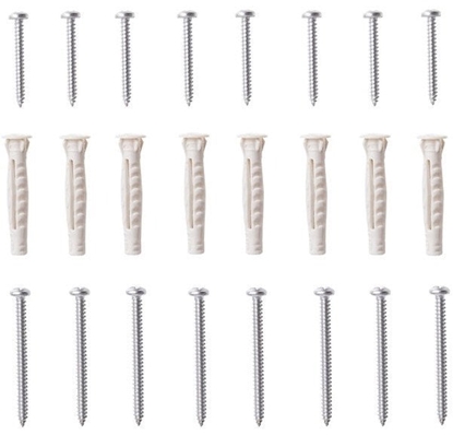 Picture of Cersanit (czci zamienne - kabiny prysznicowe) Zestaw koków rozporowych oraz rub do czenia profili ZIP/ARTECO/BASIC (S903-029)