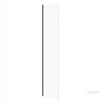 Picture of Cersanit (kabiny walk-in) cianka staa kabiny prysznicowej walk-in MILLE - (50x200) czarna (S161-016)