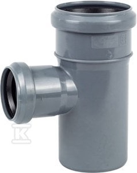 Picture of Certus Trójnik redukcyjny 110/75<87 kanalizacja wewntrzna szara (DWZ)