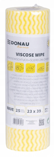Picture of cierka DONAU HOME, z wiskoz 70%, rolka, fala, 23x39cm, 25 listków, óta