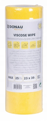 Attēls no cierka DONAU HOME, z wiskoz 70%, rolka, max, 23x39cm, 25 listków, óta