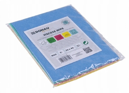 Attēls no cierka DONAU HOME, z wiskoz 70%, skadana, max, 30x40cm, 5 szt., mix kolorów