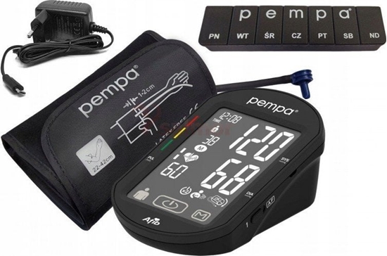 Picture of Cinieniomierz PEMPA PEMPA Cinieniomierz automatyczny BP200 AFIB TOUCH + zasilacz