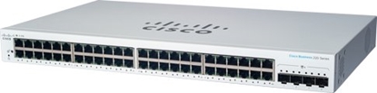 Изображение Cisco Cisco switch CBS220-48T-4X, 48xGbE RJ45, 4x10GbE SFP+ - REFRESH