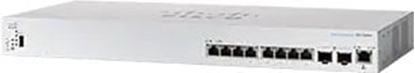 Изображение Cisco Cisco switch CBS350-8XT-EU, 6xGbE, 2xGbE RJ45/SFP+ - REFRESH