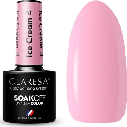 Изображение Claresa CLARESA lakier hybrydowy Ice cream 4 -5g