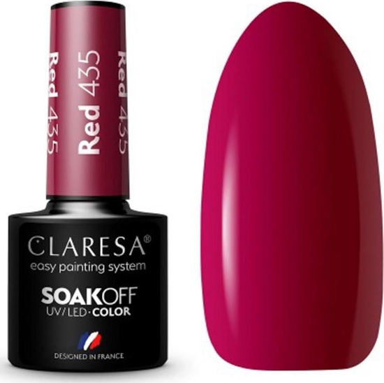 Изображение Claresa CLARESA Lakier hybrydowy RED 435 -5g