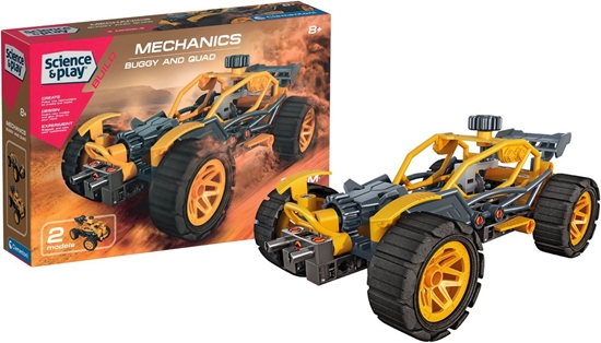 Picture of Clementoni CONSTRUCTOR BUGGY AND QUAD 75077BL