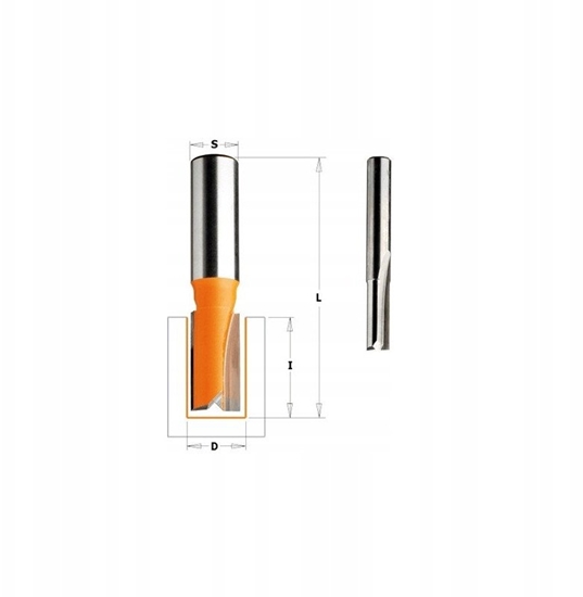 Изображение Taisnā pirkstfrēze CMT; S=6 mm; D=7 mm