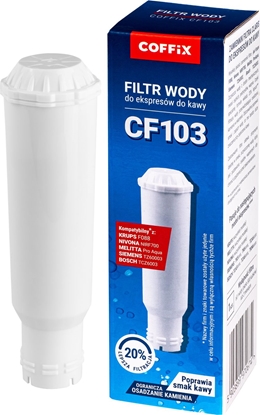 Attēls no Coffix Filtr wody do ekspresu MELITTA NIVONA KRUPS SIEMENS BOSCH (zamiennik)