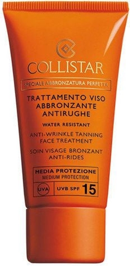 Picture of Collistar Anti-Wrinkle Tanning Face Treatment SPF15 W 50ml