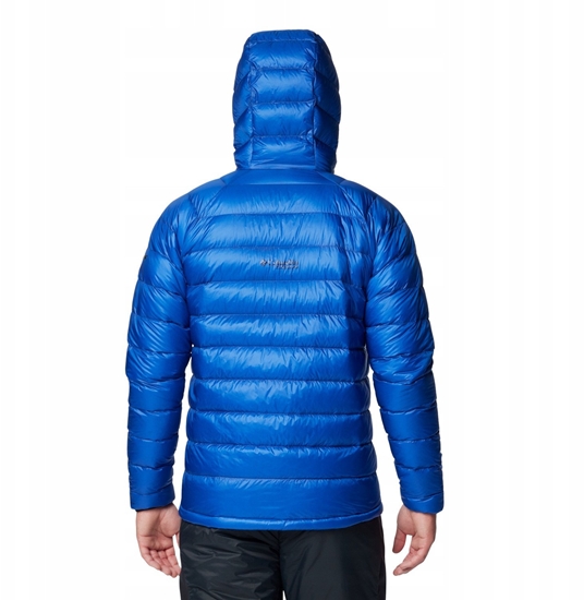 Изображение Kurtka mska Columbia Arctic Crest Down Hooded Jacket 2088774433 Niebieskie XL