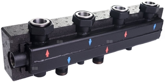 Picture of Concept CONCEPT RGP 70 25/2, rozdzielacz centralnego ogrzewania z izolacj