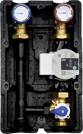 Picture of Concept GP -T 25 - grupa pompowa z zaworem 3 -d (Yonos Para 25/6 180)