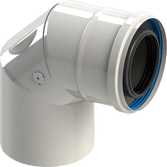 Picture of Concept Kolano rewizyjne powietrzno-spalinowe 80/125 PP (F90667080/125)