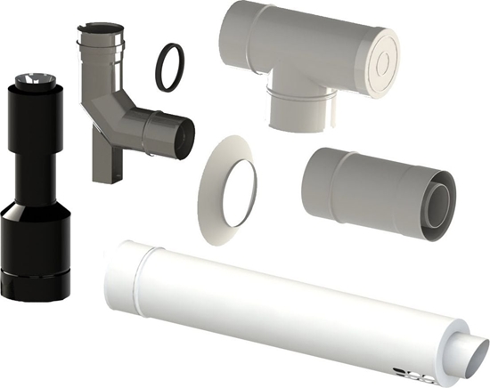 Picture of Concept Konierz do systemu powietrzno-spalinowego fi 100 (F90131060100)