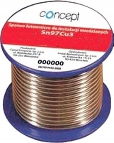Picture of Concept Spoiwo Sn97Cu3 100g fi 2,50mm - 121025