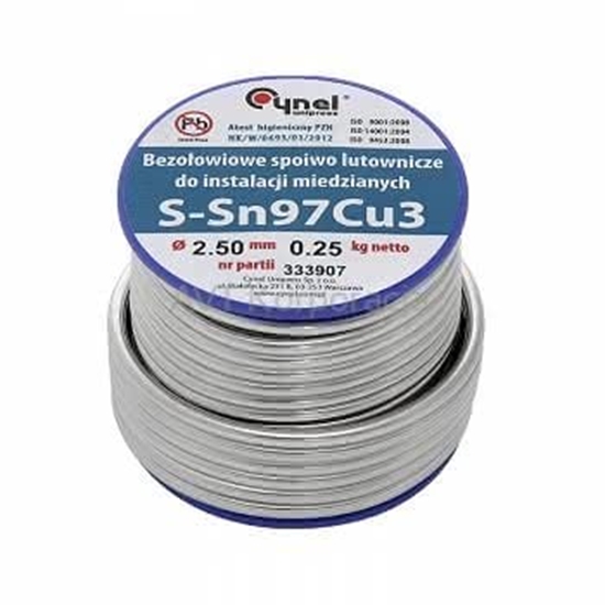 Picture of Concept Spoiwo Sn97Cu3 250g fi 2,50mm (122525)