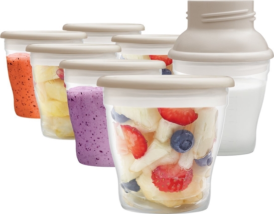 Изображение Concept ZESTAW POJEMNIKÃW DO PRZECHOWYWANIA Å»YWNOÅCI CONCEPT KIDO ZM4000 7 SZT