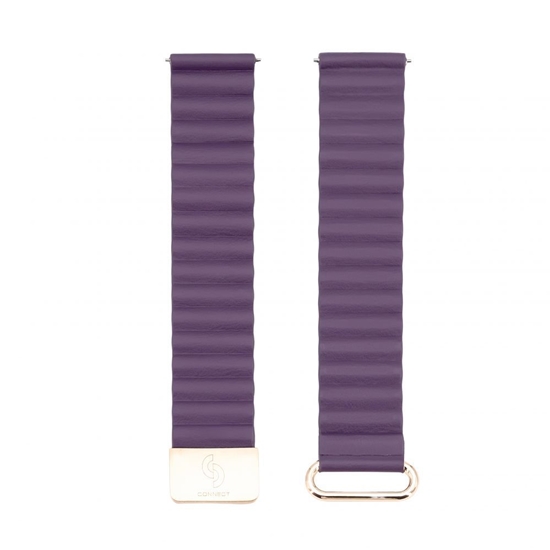Picture of Connect 20mm Cortical back buckle magnetic suction Watch Straps (130mm M/L) Crimson Cherry