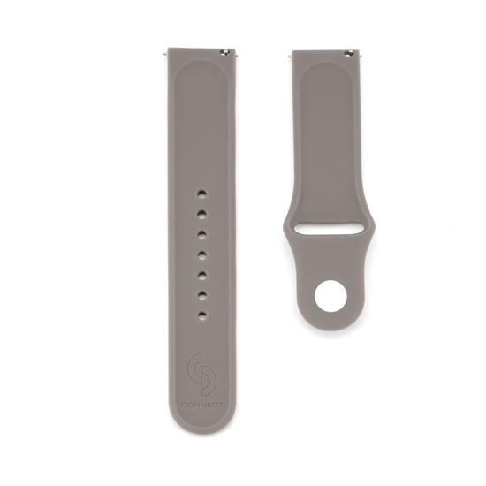 Picture of Connect 20mm Silicone Loop Watch Strap (S/M 110mm) Gray