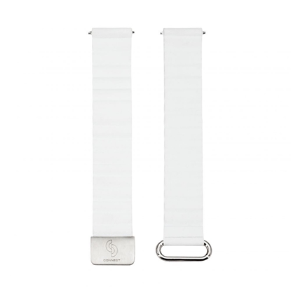 Picture of Connect 22mm Cortical back buckle magnetic suction Watch Straps (130mm M/L) White