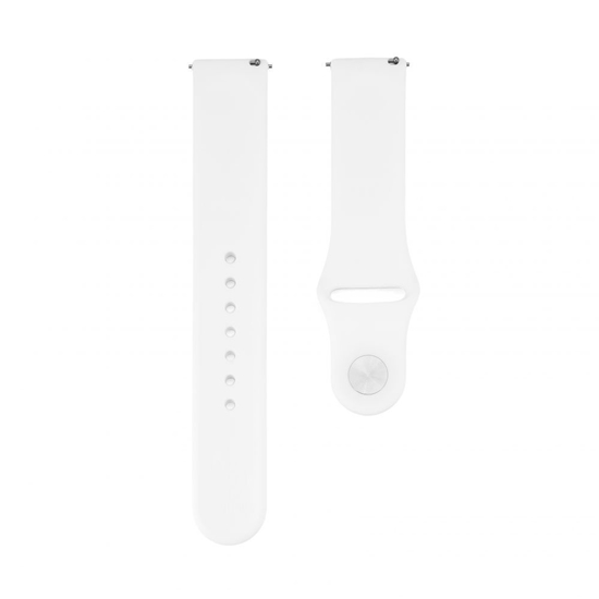 Picture of Connect 22mm Silicone Loop Watch Strap (130mm M/L) White