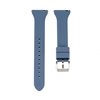 Picture of Connect 22mm T-buckle Silicone Loop Watch Strap (130mm M/L) Blue
