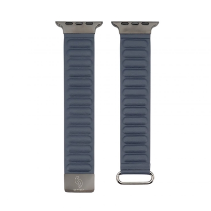 Picture of Connect Watch 38/40/41mm cortical back buckle magnetic suction Watch Straps Indigo Blue