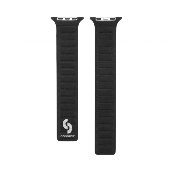 Изображение Connect Watch 38/40/41mm Fine woven twill magnetic chain Watch Straps Black