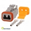 Picture of Connector: wire-wire; DT; plug; female; Size: 16; 0.75÷2mm2; PIN: 2