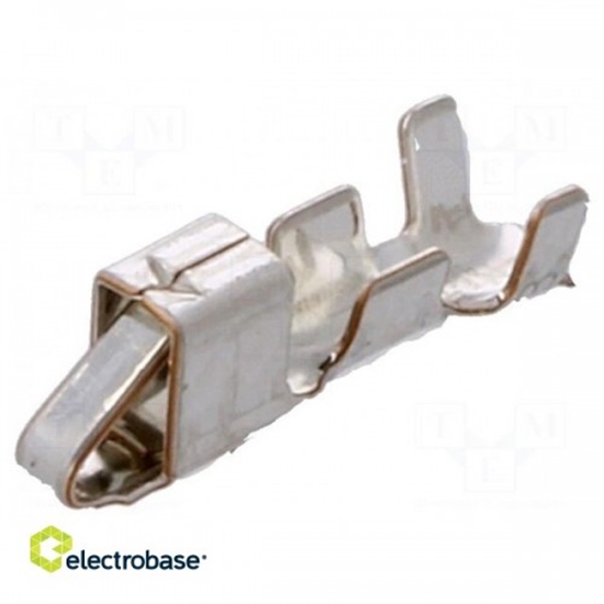 Picture of Contact; female; tinned; 0.08÷0.33mm2; 28AWG÷22AWG; SM; crimped