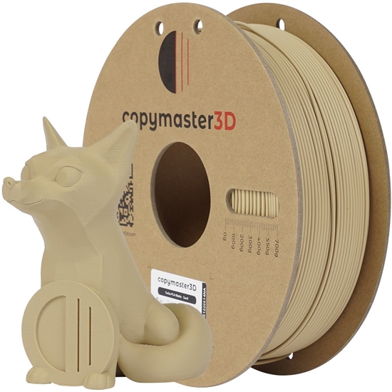 Picture of Copymaster3D Turbo PLA Matte filament for 3D printer, 1.75 mm, matte sand